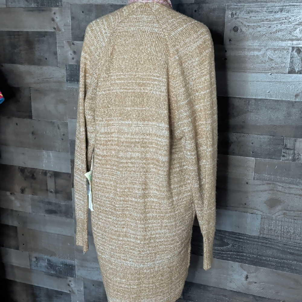 Floral Embroidered Open Front Cardigan - Picture 5 of 7